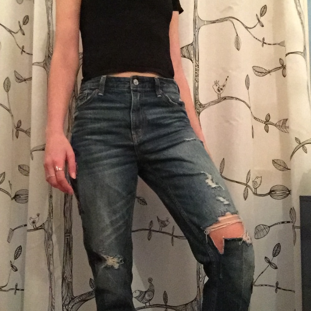 NWT Abercrombie boyfriend jeans